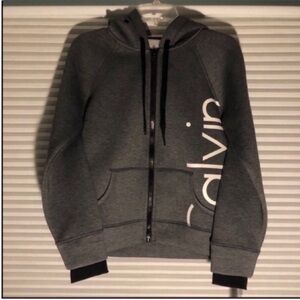 Calvin Klein Performance Athletic Hoodie Heathered Grey